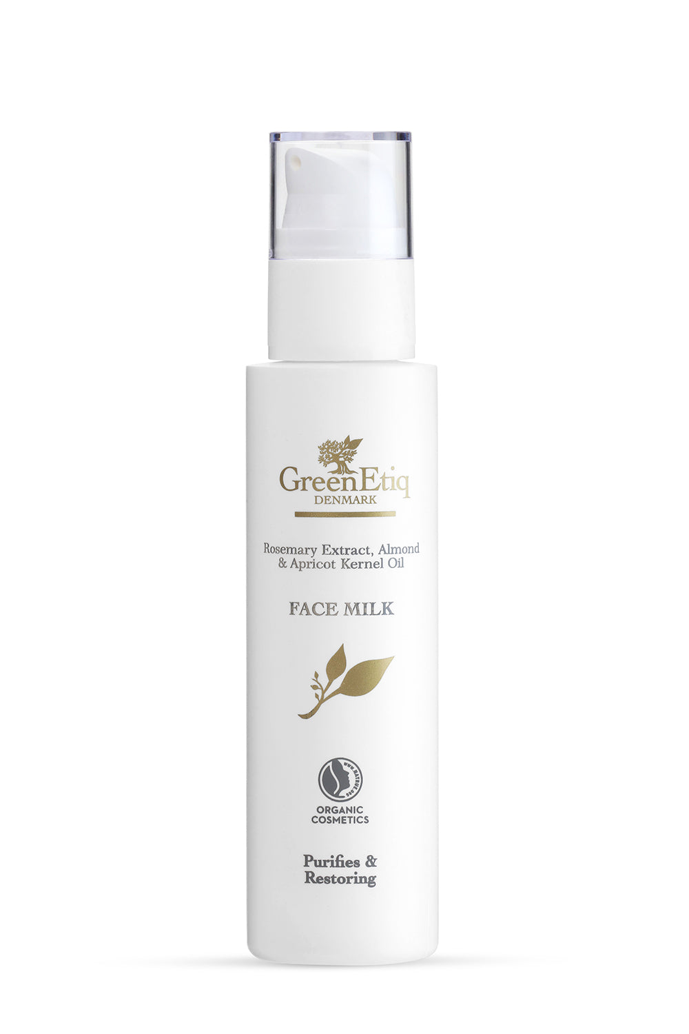 Face Cleansing Milk med Rosmarin, Abrikos & Mandel Olie