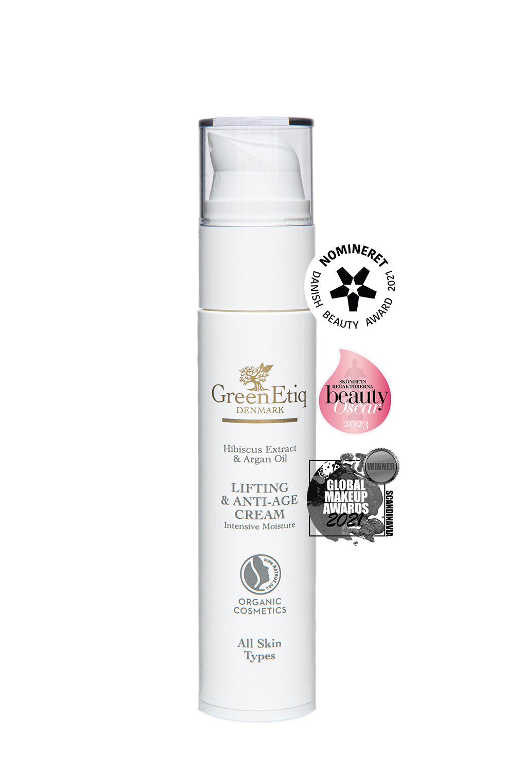 Lifting & AntiAge Cream, Hibiscus & Argan Oil
